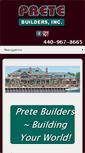 Mobile Screenshot of pretebuilders.com